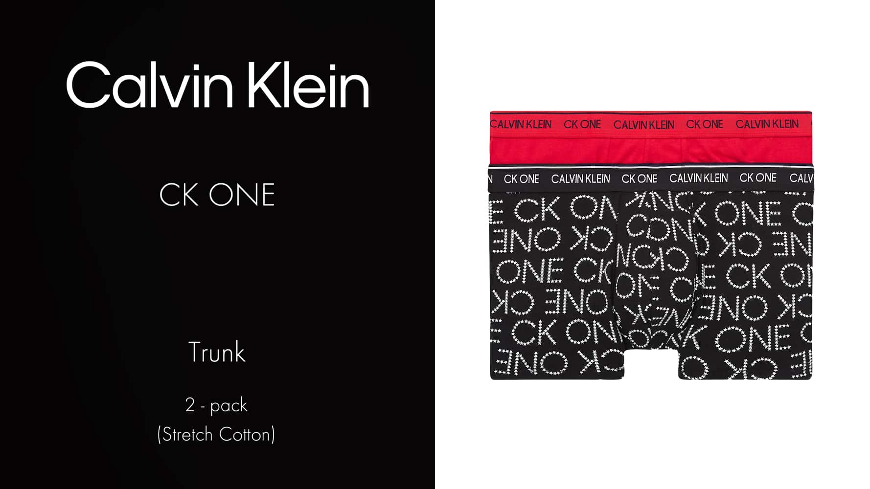 2p Trunk - CK One Cotton